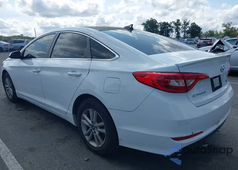 2016 Hyundai Sonata Se из США, поврежденный, VIN 5NPE24AF2GH289888